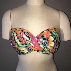 Multi-colored Swimsuit Top